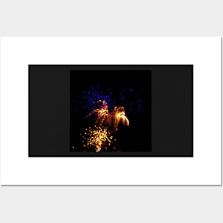 Pixel Firework No.18 Posters and Art